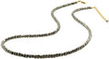 Gempires Pyrite Beaded Necklace 20 in Choker - Hypoallergenic Gold