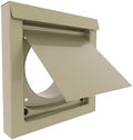 InOvate Dryer Wall Vent (Tan) - Low Profile Vent for Maximum Airflow