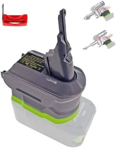 Enhanced Performance: 2-in-1 Battery Adapter for Dyson V7/V8