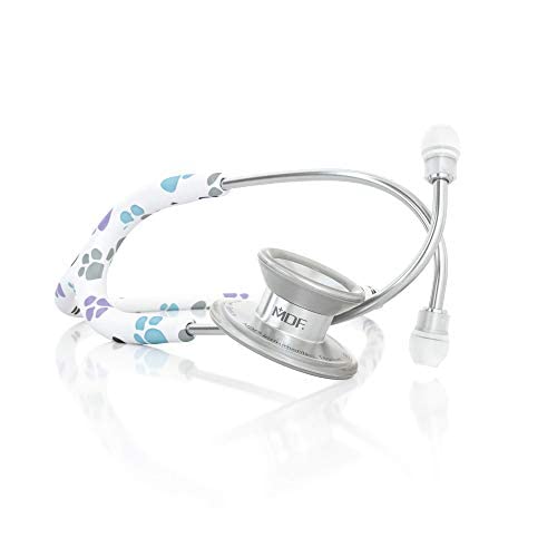 MDF Instruments Paws Silver MD One Epoch Titanium Stethoscope