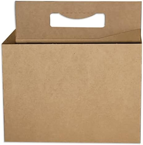 6pk Cardboard Carrier for 12oz Bottles - Durable & Sturdy
