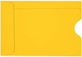 LUXPaper Credit Card Sleeves in Sunflower Yellow - 250 Qty