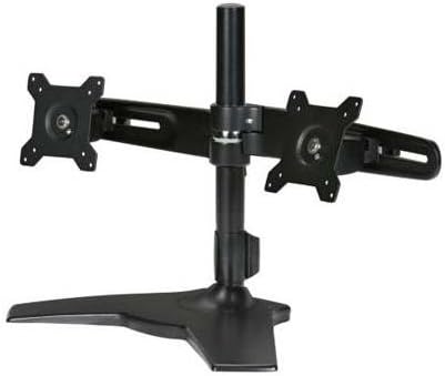 Planar AS2 Black Dual Monitor Stand for Enhanced Productivity