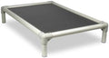 Kuranda Chewproof Bed Almond PVC 30in x 20in - Heavy Duty Smoke