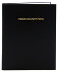 Engineering Notebook 8in x 10in - Hardbound Lab Notebook for Engineers