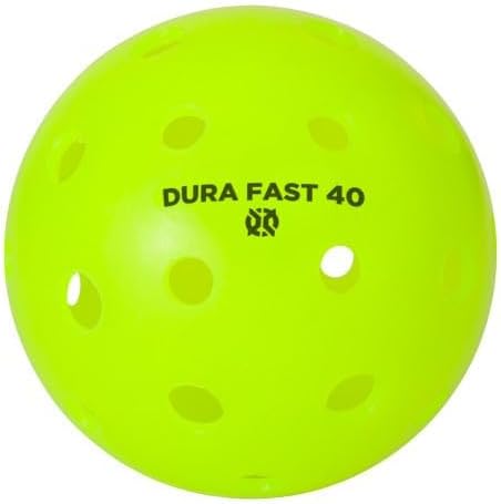 Dura Fast 40 Pickleballs for Outdoor Tournament Play - USAPA Approved