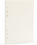 A5 Planner Inserts 6 Ring Binder Refill - Thick Blank A5 Paper