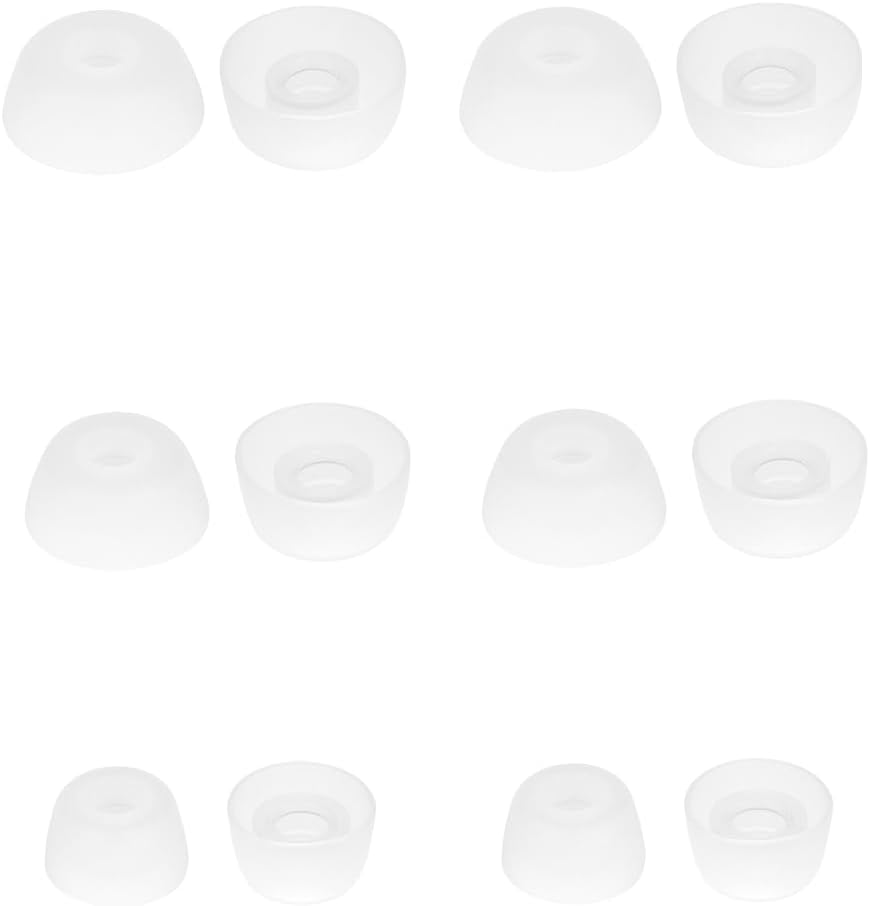 6 Pairs Silicone Ear Tips for Jabra Elite 65t
