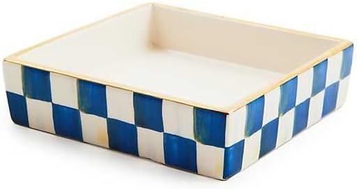 MACKENZIE-CHILDS Ceramic Cocktail Napkin Holder for Stylish Tables