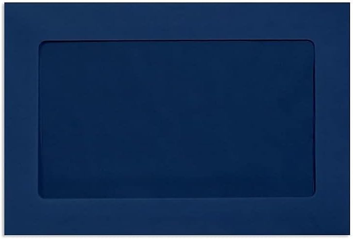 LUXPaper 6 x 9 Full Face Window Envelopes for Every Occasion