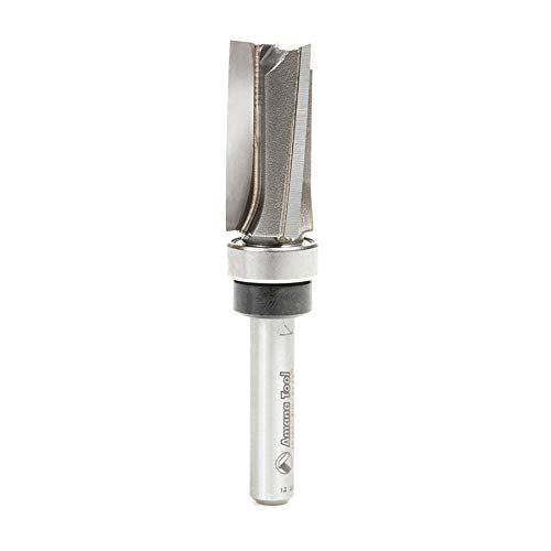 Carbide Tipped Flush Trim Router Bit for Precision Woodworking