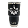 Personalized Fleur de Lis YETI Tumblers & Bottles - Laser Engraved