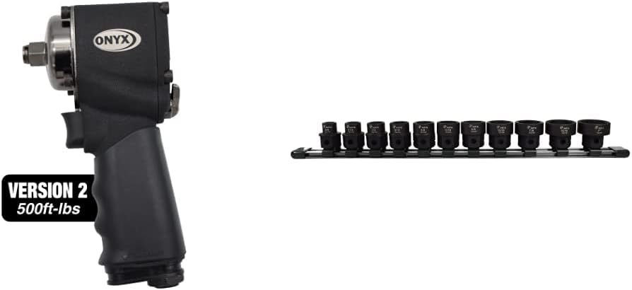 Astro Pneumatic 1/2in Nano Impact Wrench v2 with Socket Set