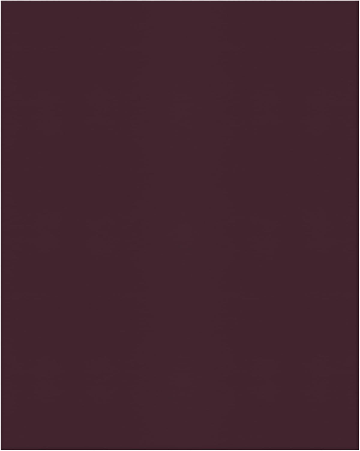 Burgundy 2-Pocket Folders, Pack of 25 - Organize Your Office with Style!
