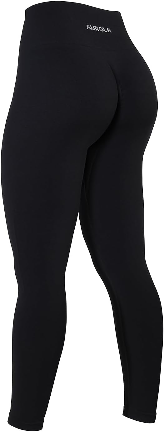 AUROLA Power Workout Leggings for Women with Tummy Control