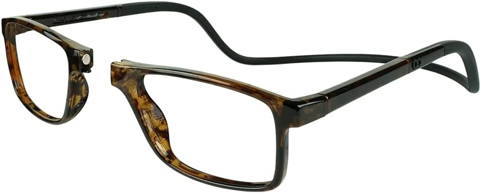 Clic Magnetic Reading Glasses with Soft Foldable Band for Comfort