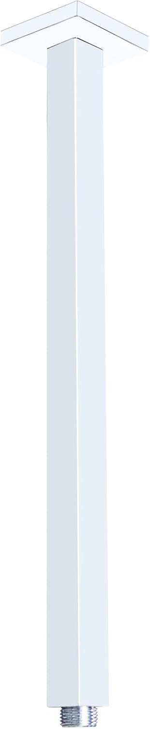 16-inch Chrome Shower Arm for High Ceilings and Rain Showerheads