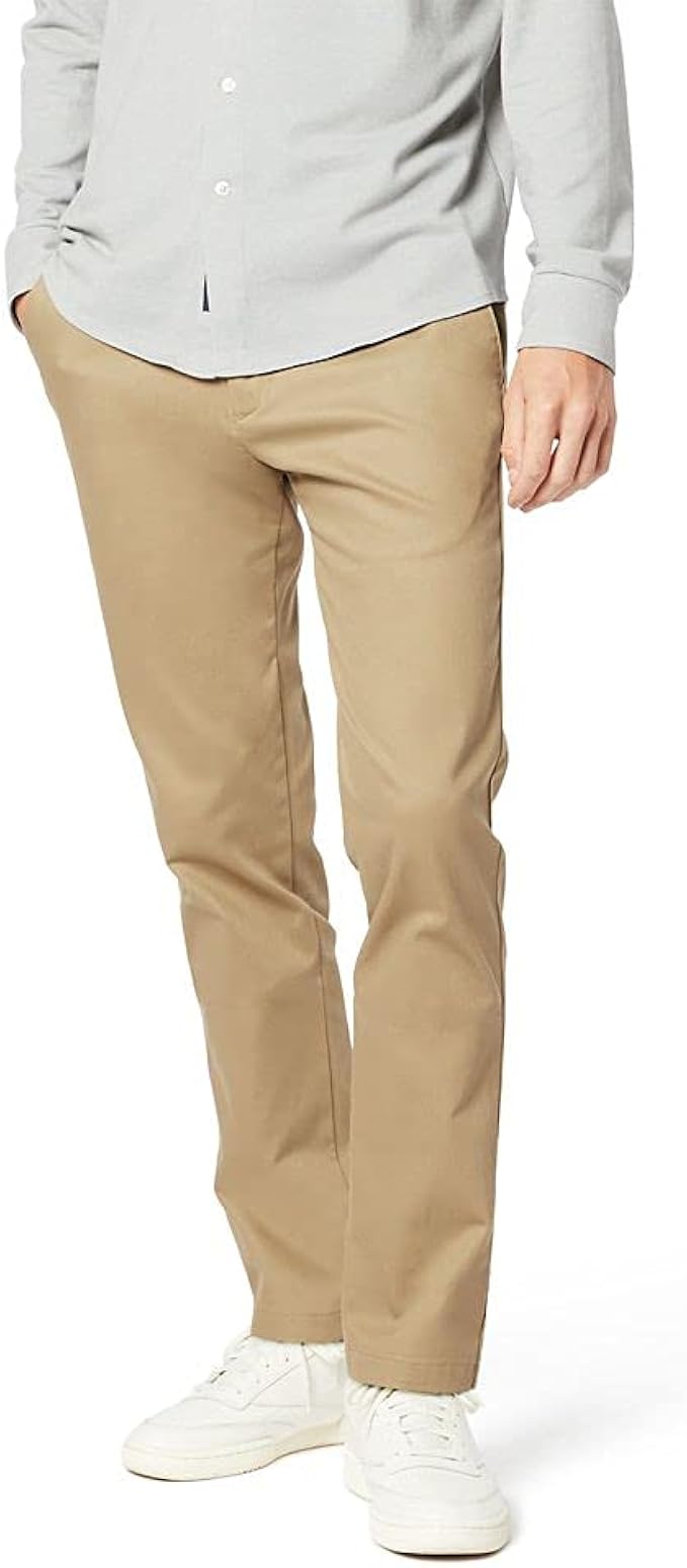 Dockers Men's Slim Fit Signature Khaki Lux Cotton Stretch Pants Review