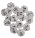 Bulk pronoun pins 1 in multiple pack sizes - Customisable pack of 750