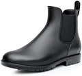 Colorxy Women's Ankle Rain Boots Waterproof Chelsea Booties