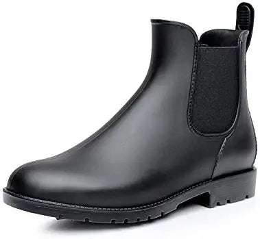 Colorxy Women's Ankle Rain Boots - Stylish Waterproof Booties
