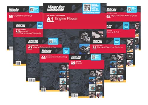 ASE Certification Test Prep - Comprehensive Study Guide Package A1-A9