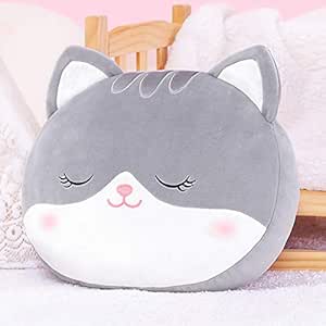 Soft Cat Plush Pillow for Kids - Perfect Gift for Baby Girls