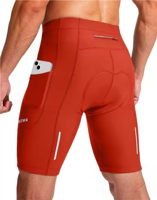 Bikewa Men's Bike Shorts with 3D Padding for Ultimate Comfort