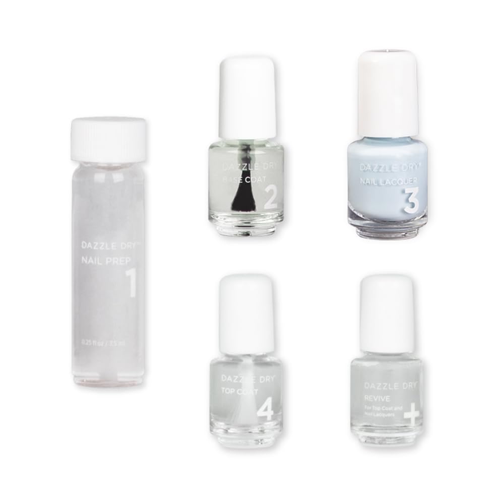Dazzle Dry Mini Kit 4 Step System for Perfect Manicures