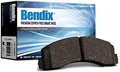 Bendix Priority1 CFC1869 Ceramic Front Brake Pads - Quiet, OE Fit