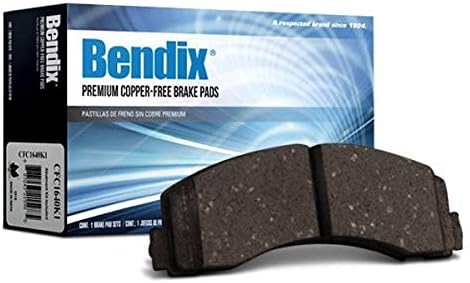 Bendix Priority1 CFC1869 Ceramic Front Brake Pads for Safety