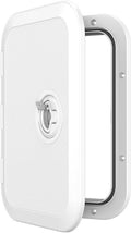SEAFLO Marine Rectangular Access Hatch 10.63 x 14.76 in - Secure Flush