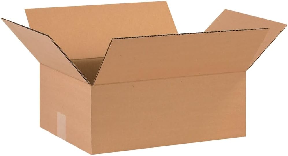 BOX USA 17 x 13 x 7 Corrugated Cardboard Boxes for Moving