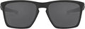 Oakley Sunglasses for Men Matte Black Frame, 57MM Grey Lenses
