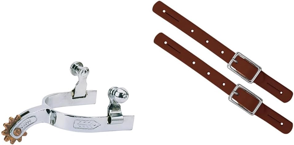 Weaver Leather Children Spur with Engraved Band for Young Riders