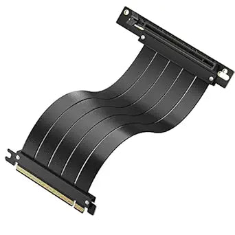 Vetroo Black PCIe 4.0 Riser Cable for High-Speed Graphics Cards