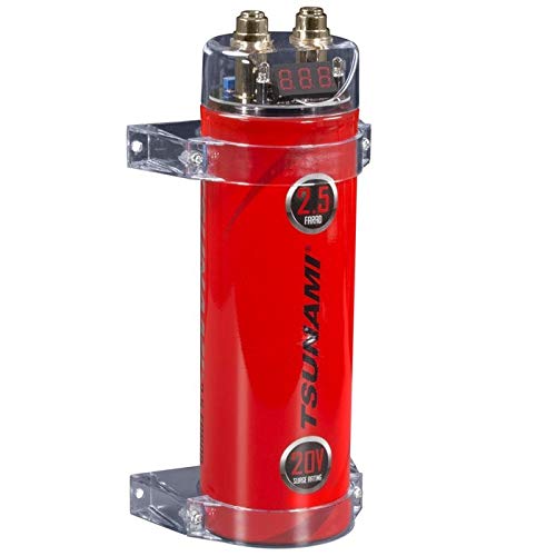Tsunami 2.5 Amp Capacitor for Enhanced Audio Performance