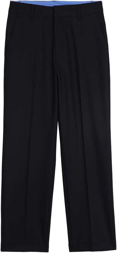 IZOD Boys' Bi-Stretch Flat Front Dress Pant for Stylish Looks