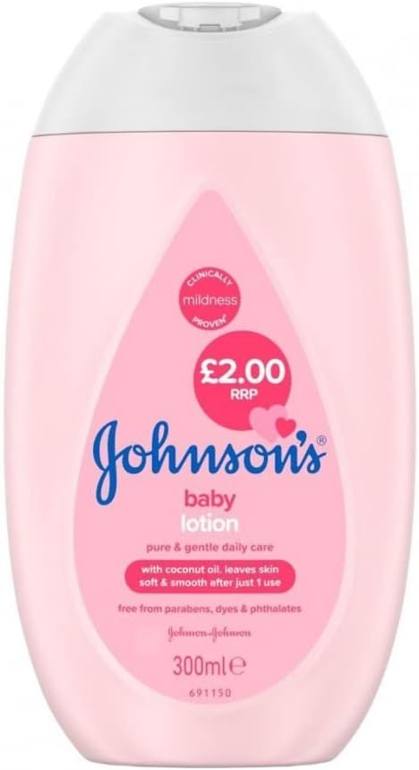 Johnson's Baby Lotion (300ml) - Nourishing Care for Baby's Skin