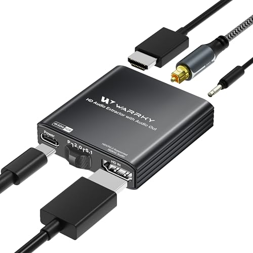 Warrky 4K HDMI Audio Extractor - Dolby Atmos Support
