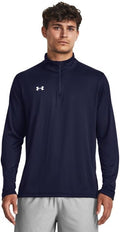 Under Armour Team Tech 1/4 Zip Loose Royal Blue - Quick-Dry Comfort