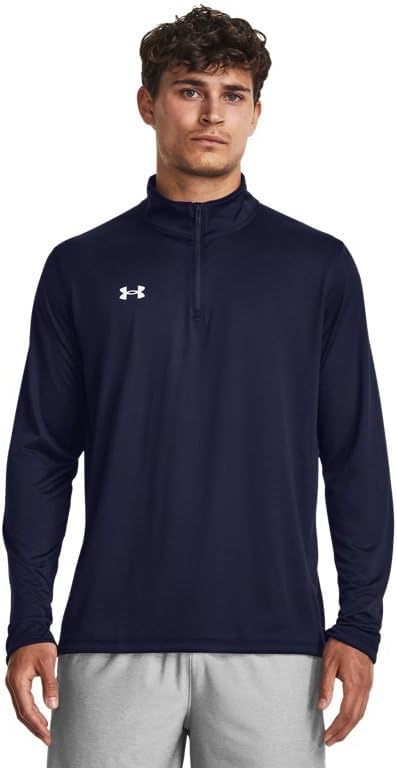 Under Armour Men's Team Tech 1/4 Zip Shirt for Active Comfort