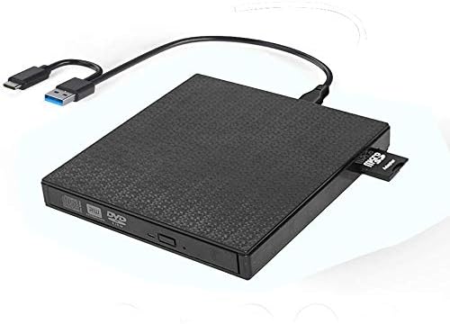 High-Speed External DVD RW Drive - Multi-Port Hub!