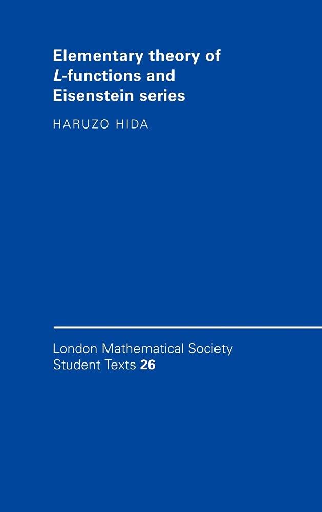 Elementary Theory of L-functions and Eisenstein Series Explained