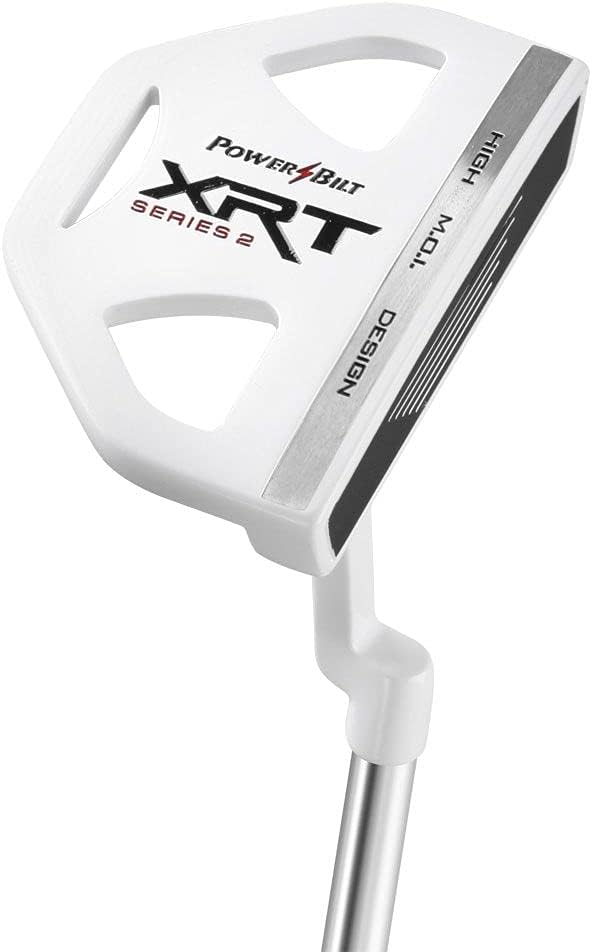 Powerbilt Golf XRT Series Nano White Putter for Right Handed Players