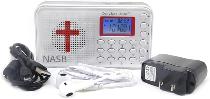 Daily Meditation NASB Audio Bible Player for Easy Listening