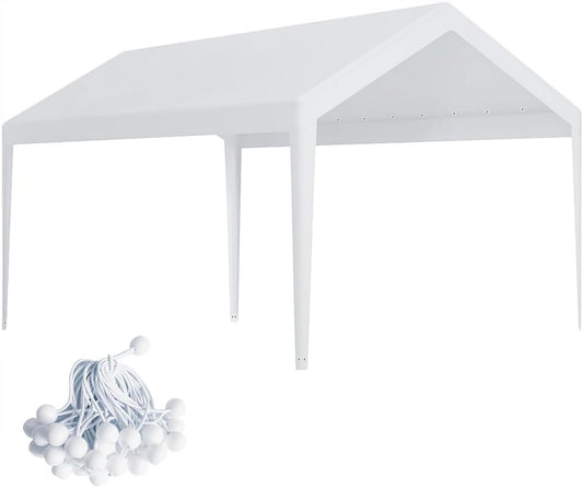 Vanteriam Carport Canopy: Waterproof & UV Protected