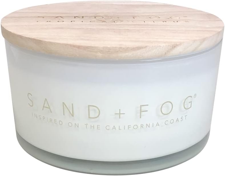 Sand + Fog Scented Candle - Tropical Citrus Delight