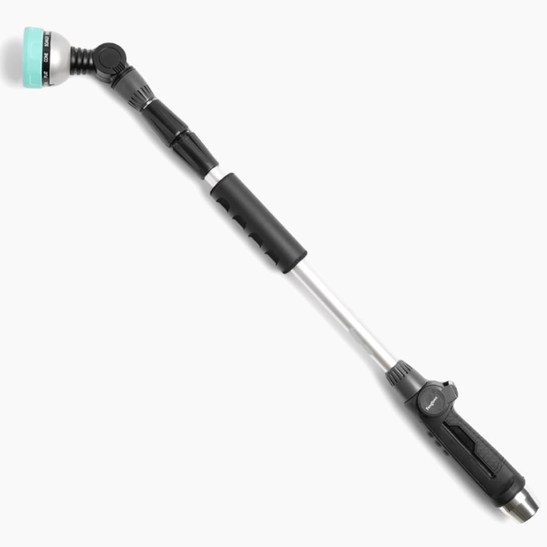 Foxglove Extendable Garden Hose Wand with Adjustable Spray Settings