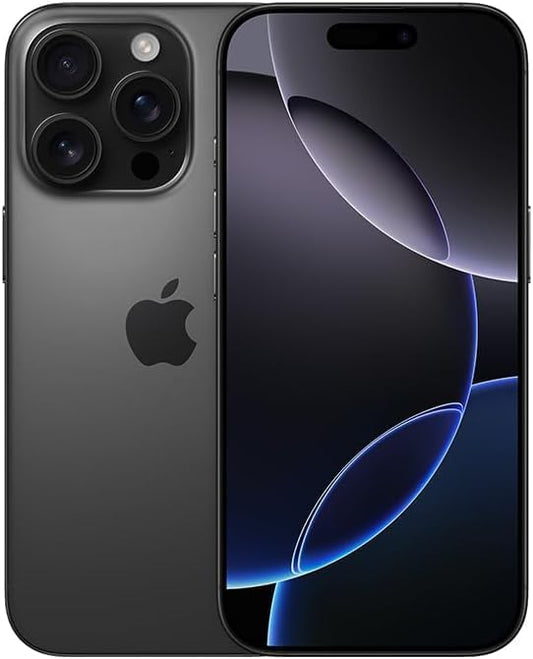 Apple iPhone 16 Pro Unlocked 1TB Black Titanium - Renewed Quality